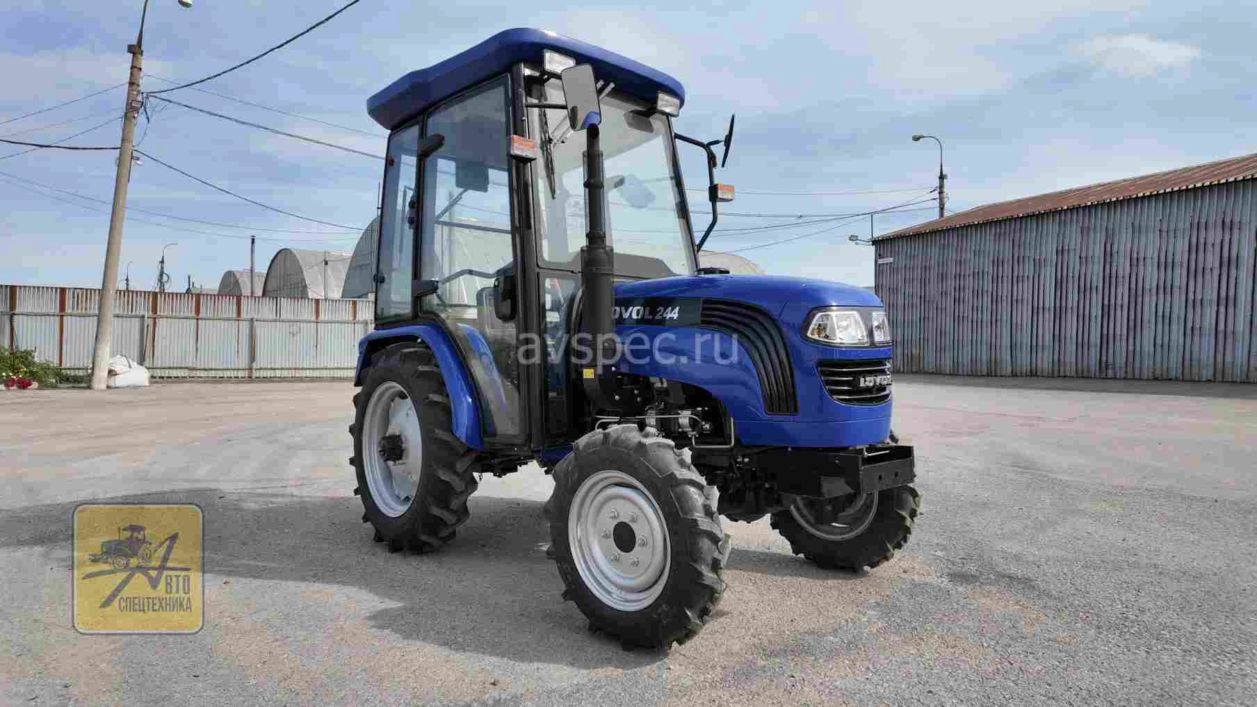 Минитрактор Lovol TE-244 с кабиной реверс